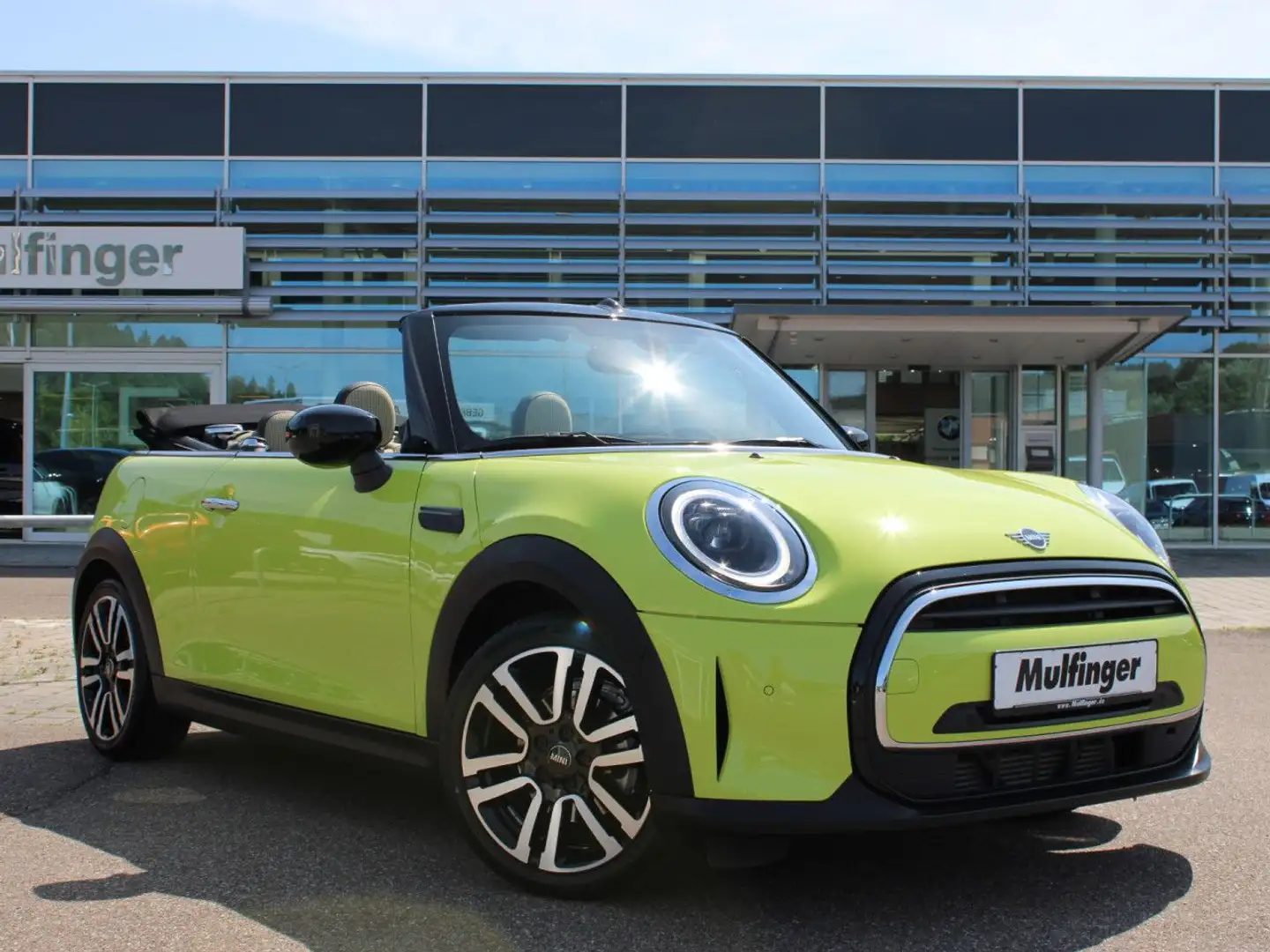 MINI Cooper Cabrio Sports.Navi LED Temp. Sitzh. PDC Jaune - 2