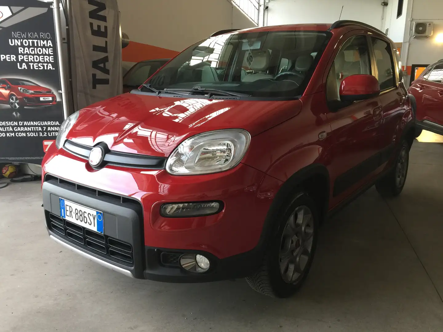 Fiat Panda Panda 1.3 mjt 16v 4x4 75cv Rosso - 2