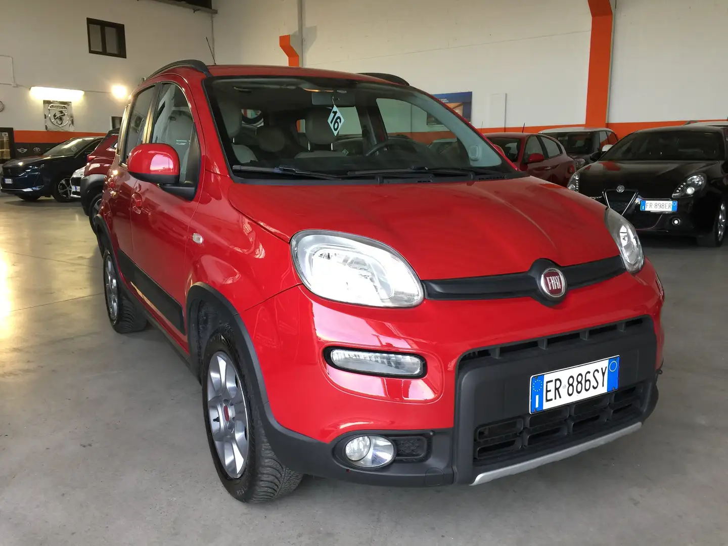 Fiat Panda Panda 1.3 mjt 16v 4x4 75cv Rosso - 1