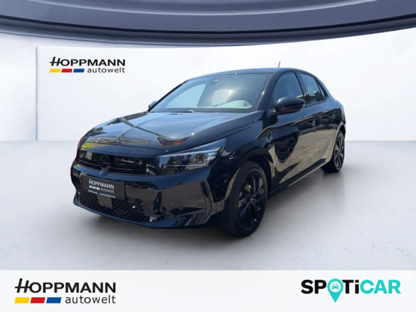 Opel Corsa 1.2 GS Line LED PDC Kamera CarPlay SHZ LHZ Zwart - 1