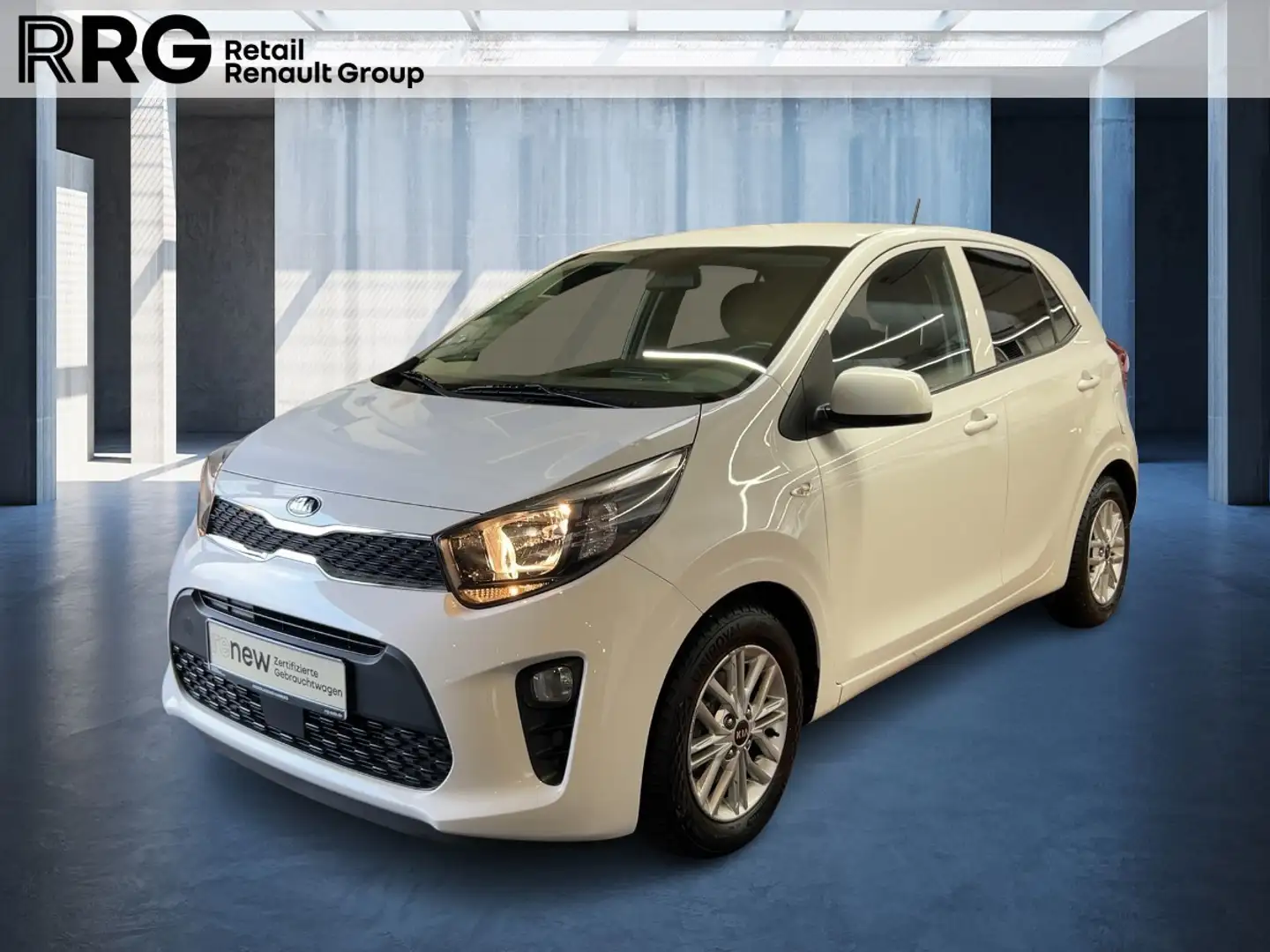 Kia Picanto 1.0 Dream Team Edition Automatik + Klima + Ganzjahresreifen! Wit - 1
