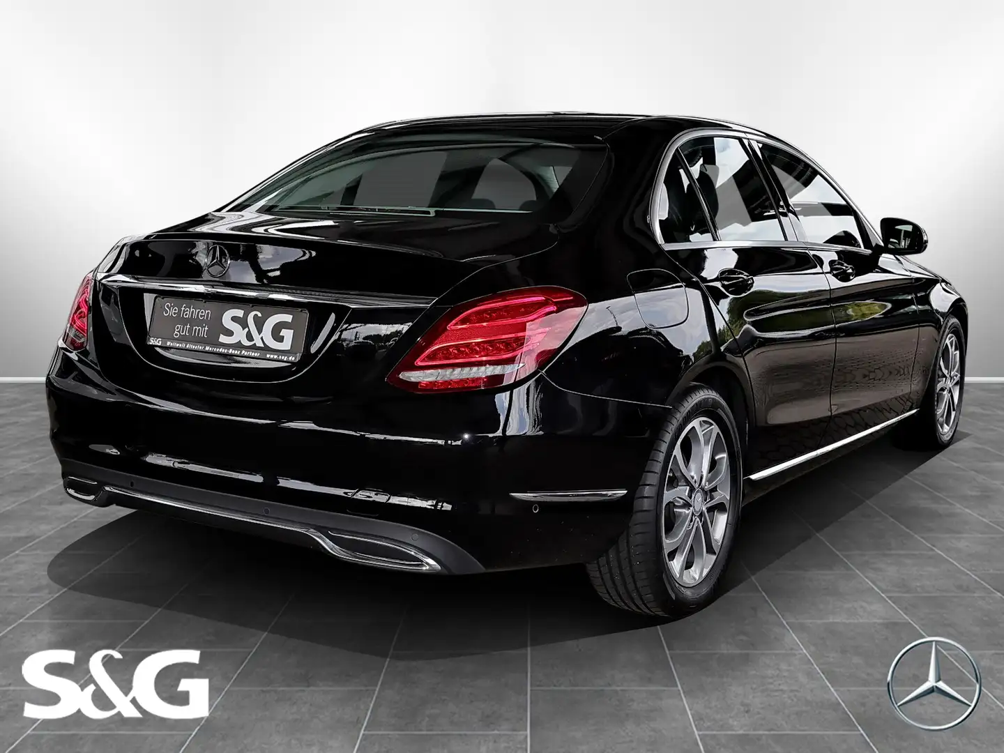 Mercedes-Benz C 180 NAVIGATION+TEMPOMAT+PDC+FERNLICHTASSY+17" Nero - 2