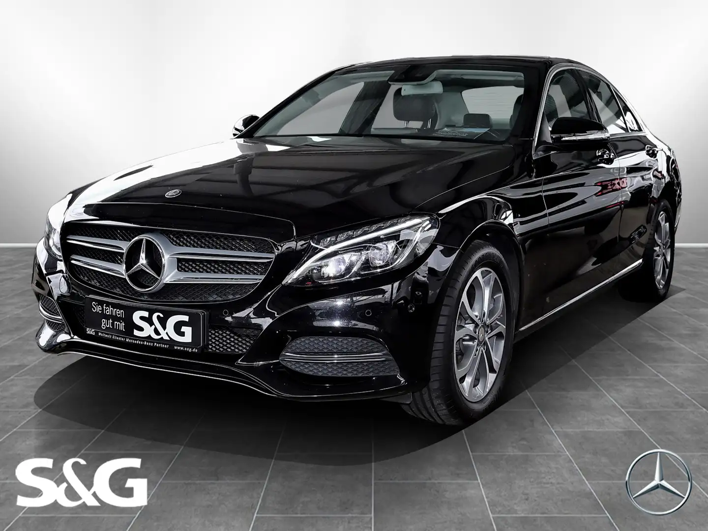 Mercedes-Benz C 180 NAVIGATION+TEMPOMAT+PDC+FERNLICHTASSY+17" Nero - 1