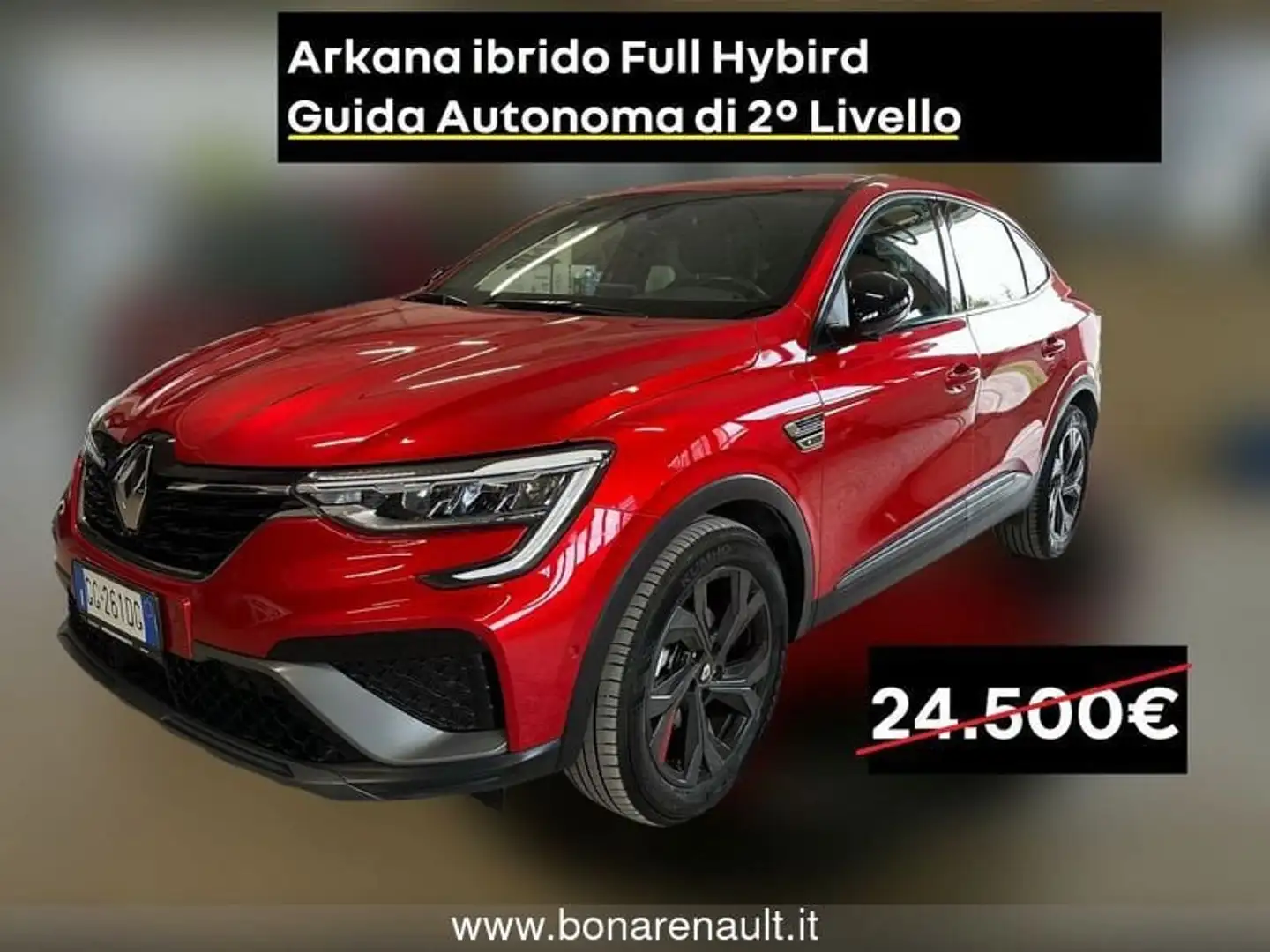 Renault Arkana Hybrid E-TECH 145 CV R.S. Line Rosso - 1