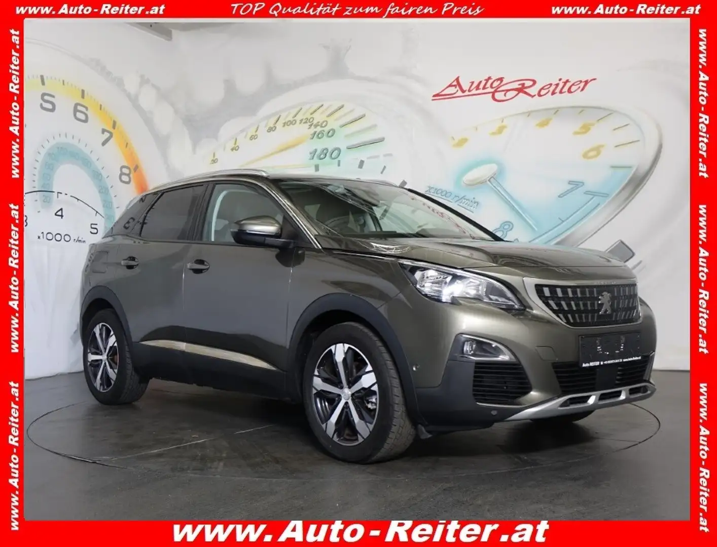 Peugeot 3008 1,5 BlueHDi 130 S&S EAT8 Allure Aut.*TEILLEDER,... Grau - 1
