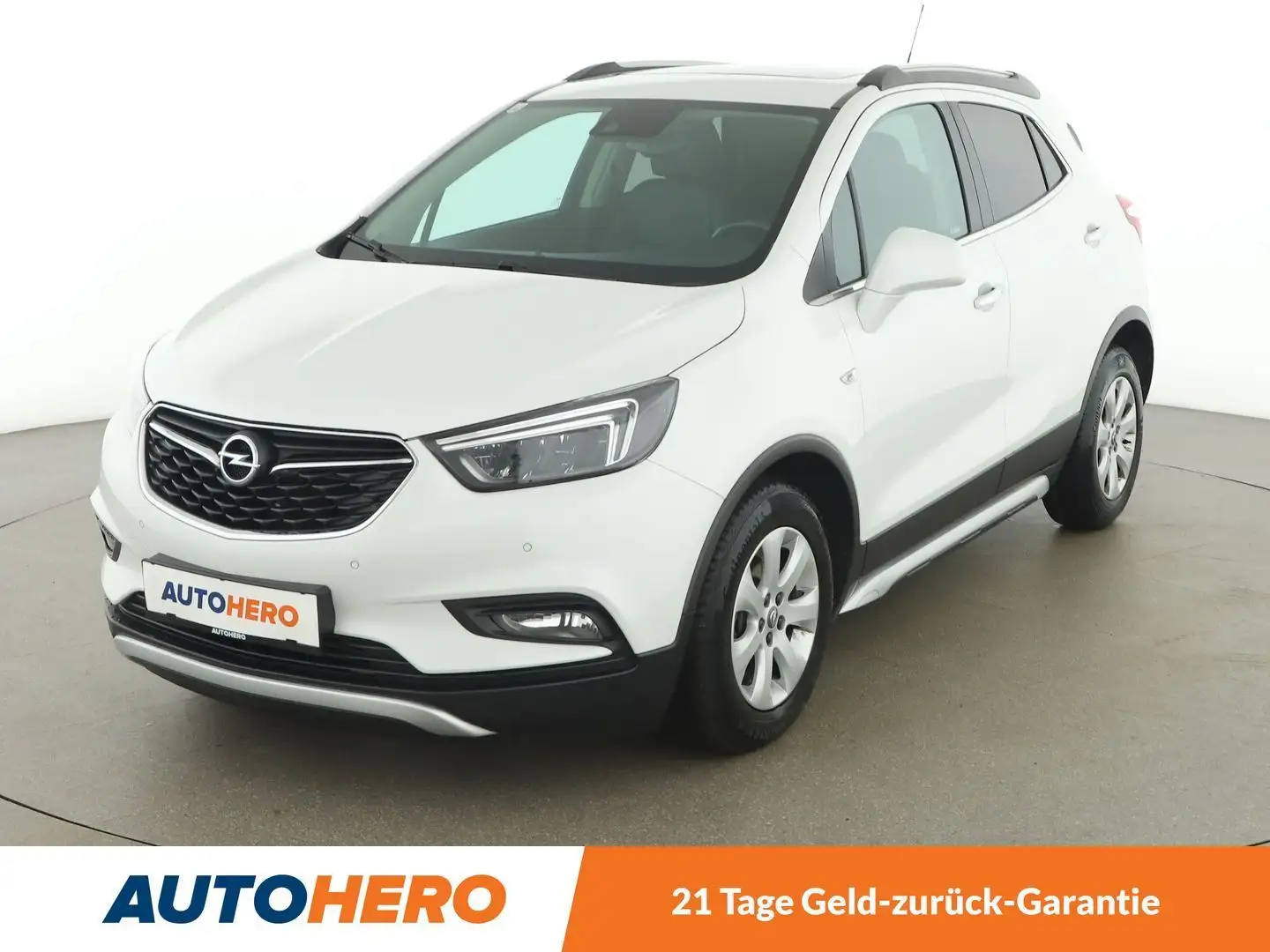 Opel Mokka X 1.4 Turbo Ultimate Start/Stop 4x4 *NAVI*SPUR*CAM* Weiß - 1