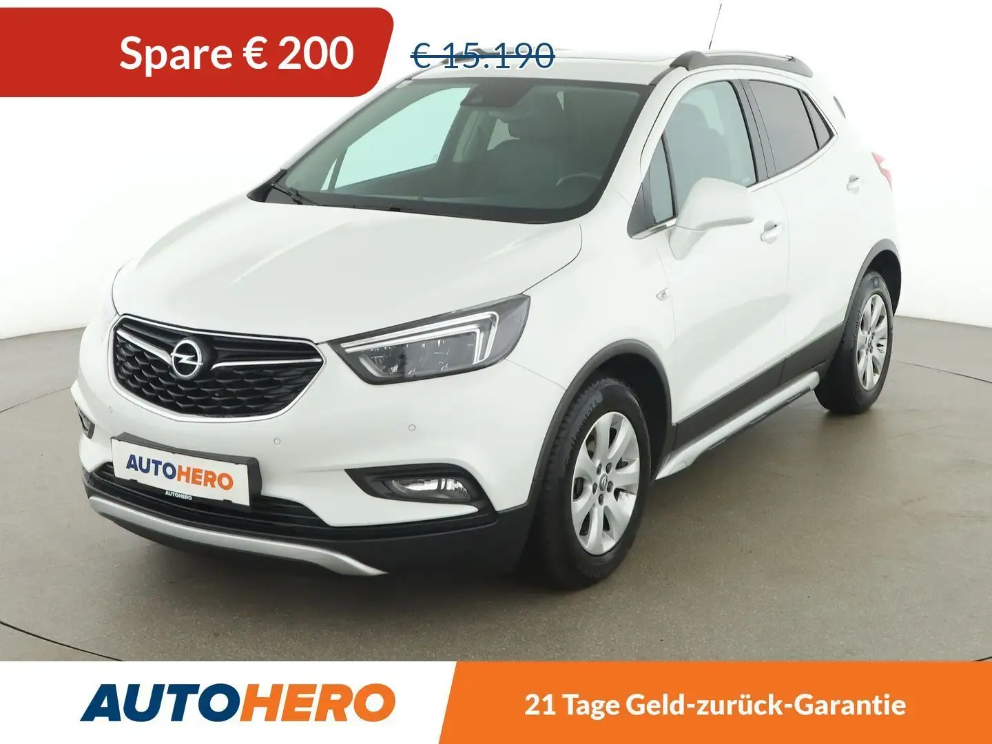 Opel Mokka X 1.4 Turbo Ultimate Start/Stop 4x4 *NAVI*SPUR*CAM* White - 1