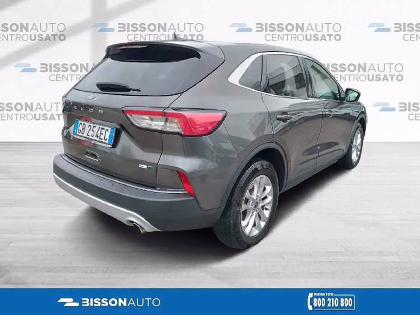 Ford Kuga 2.0 EcoBlue Hybrid 150 CV 2WD Titanium Gris - 2