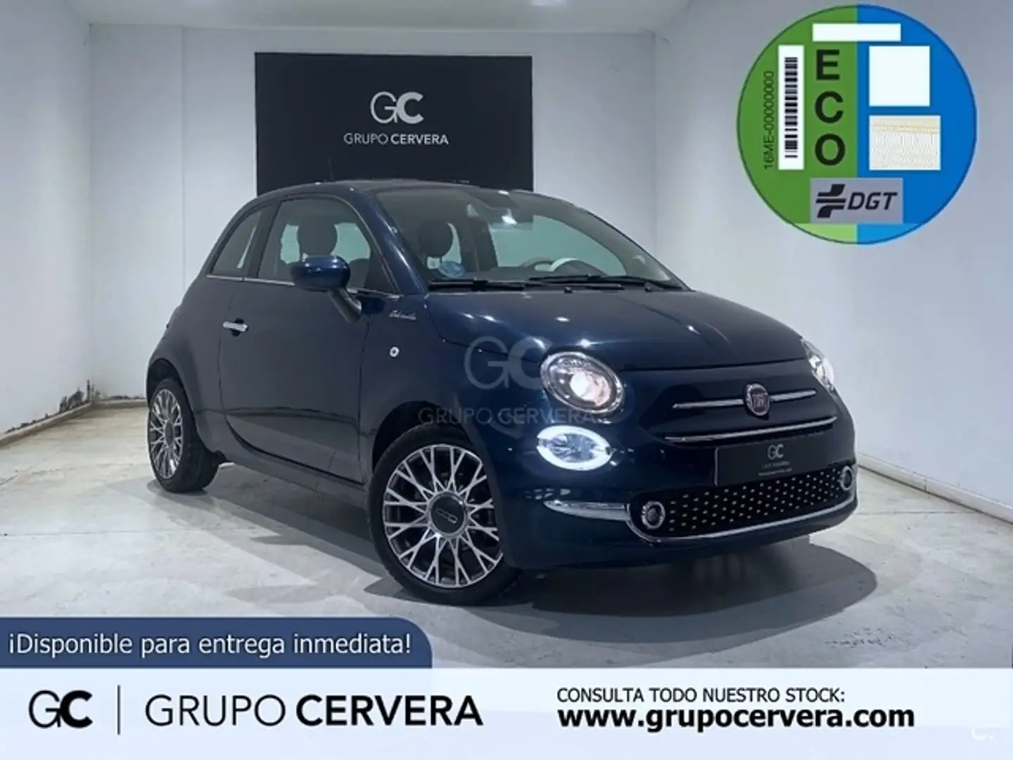 Fiat 500 1.0 Hybrid Dolcevita 52kW Azul - 1