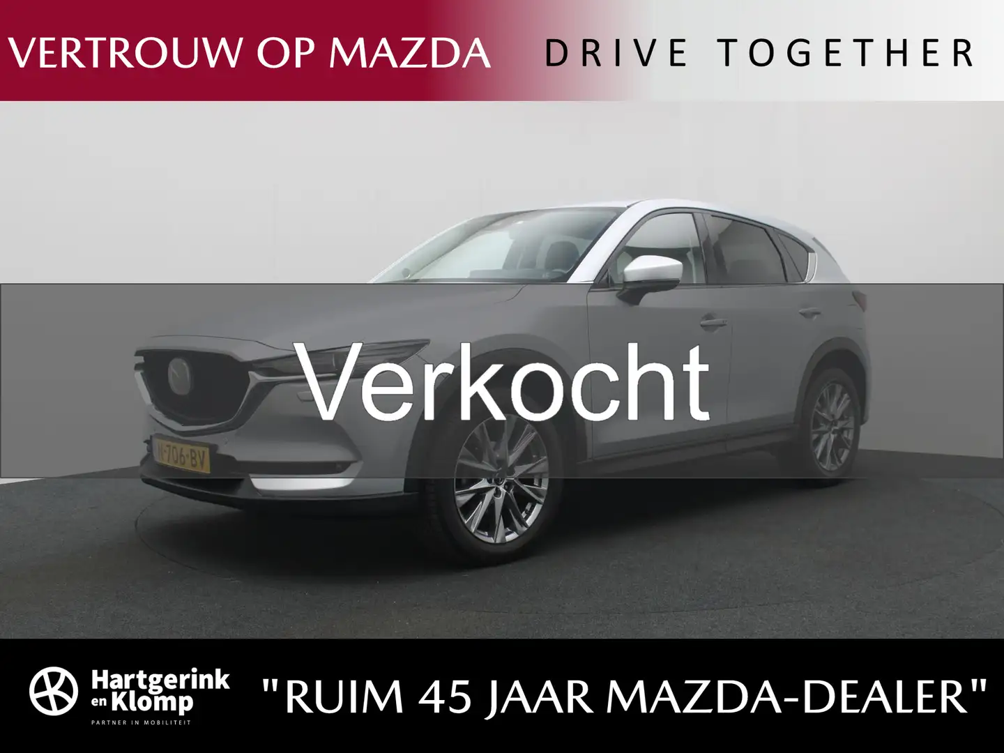 Mazda CX-5 2.0 SkyActiv-G Luxury automaat met afneembare trek Gris - 1