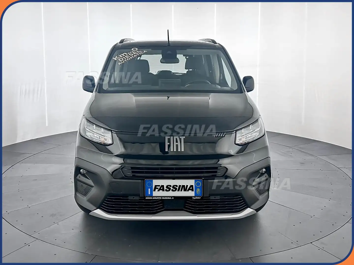 Fiat Doblo Doblò 1.5 BlueHdi 130 CV AT8 PC Schwarz - 2