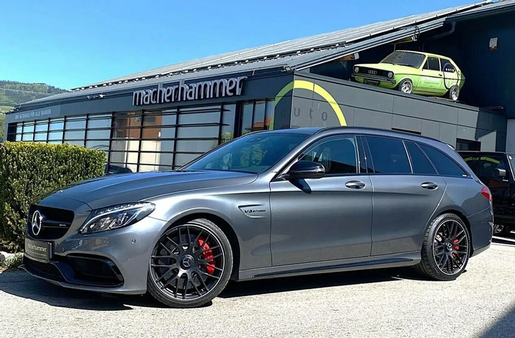 Mercedes-Benz C 63 AMG C 63 S T AMG*NIGHT*PERFORMANCE-SITZE*BURMEISTER*19 Grau - 1