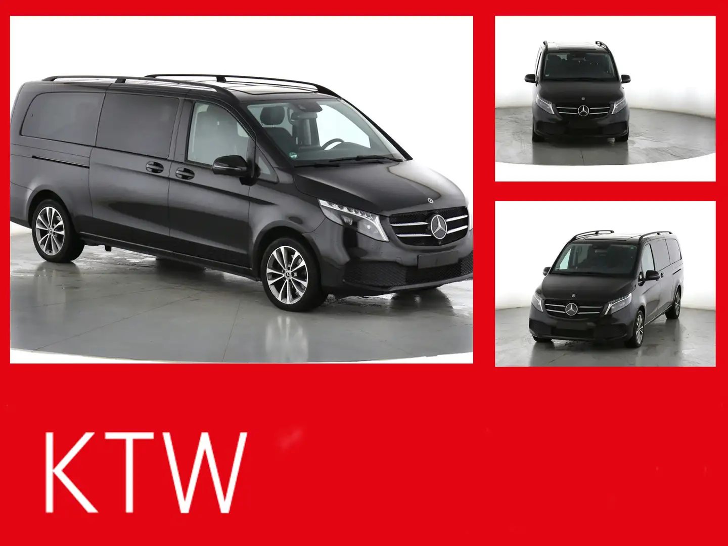 Mercedes-Benz V 300 Avantgarde Extralang,2xSchiebetür elektr. Noir - 1
