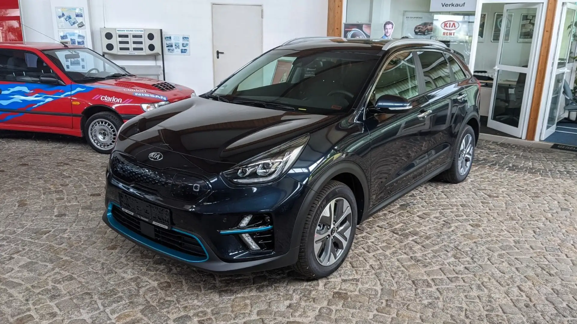 Kia Niro e-Niro 150kW Spirit 3-Phasen Schnelllader Blau - 2