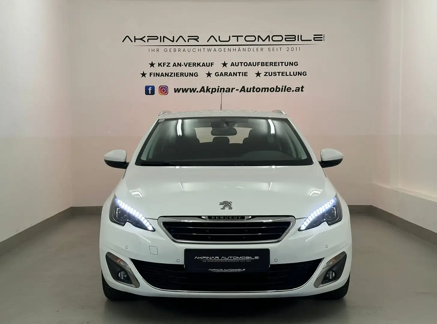 Peugeot 308 SW 1,6 BlueHDi 100 Allure NAVI - LED - SHZ Weiß - 2