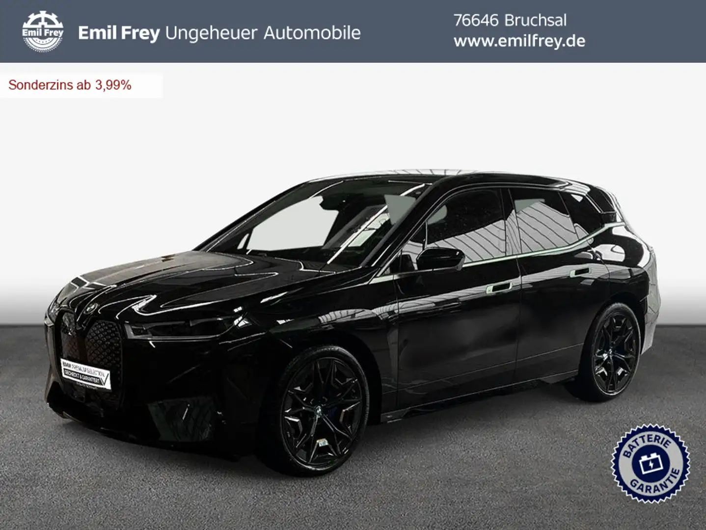 BMW iX xDrive40 *H/K*SHZ* Nero - 1