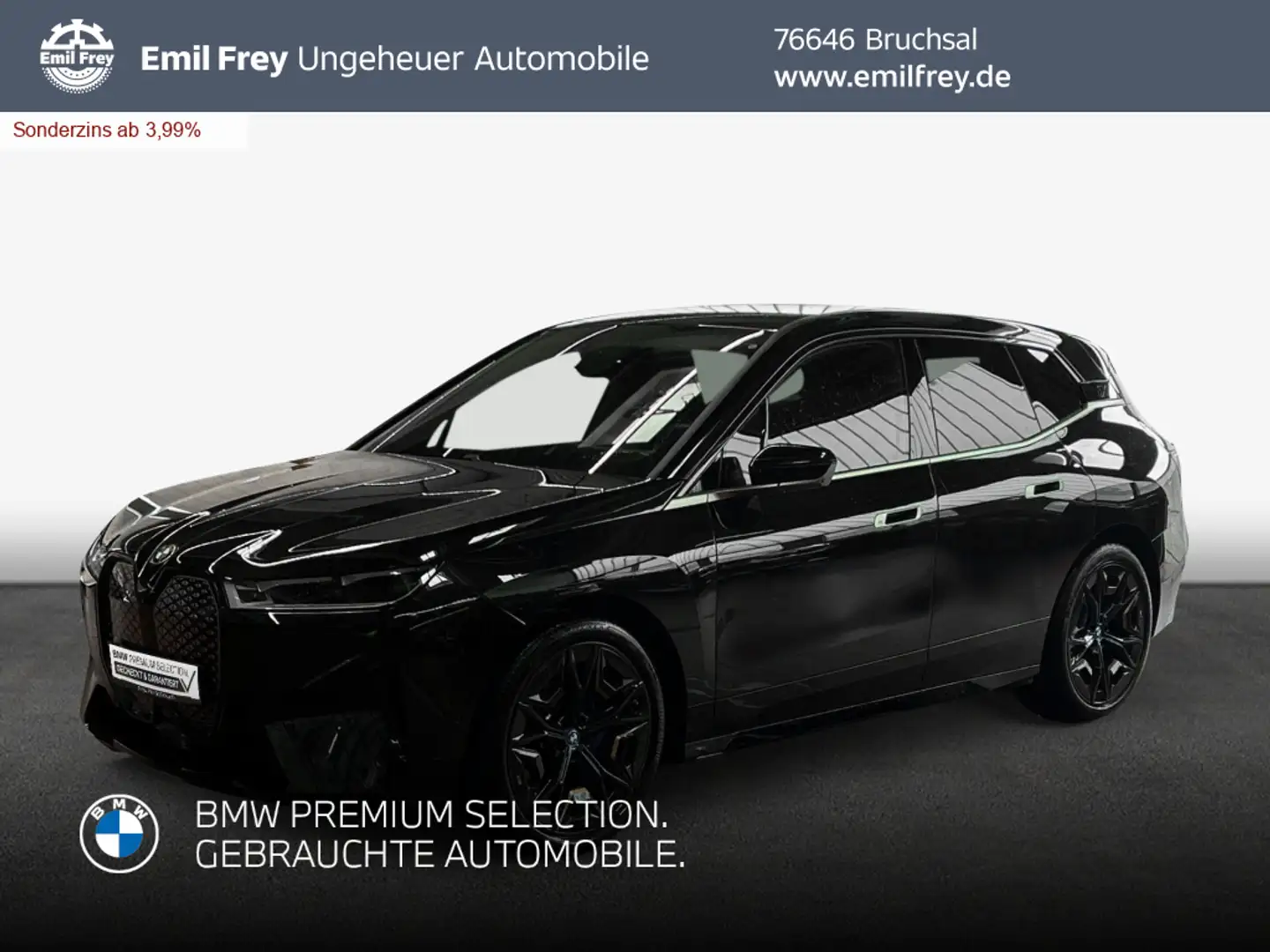 BMW iX xDrive40 *H/K*SHZ* Negru - 1