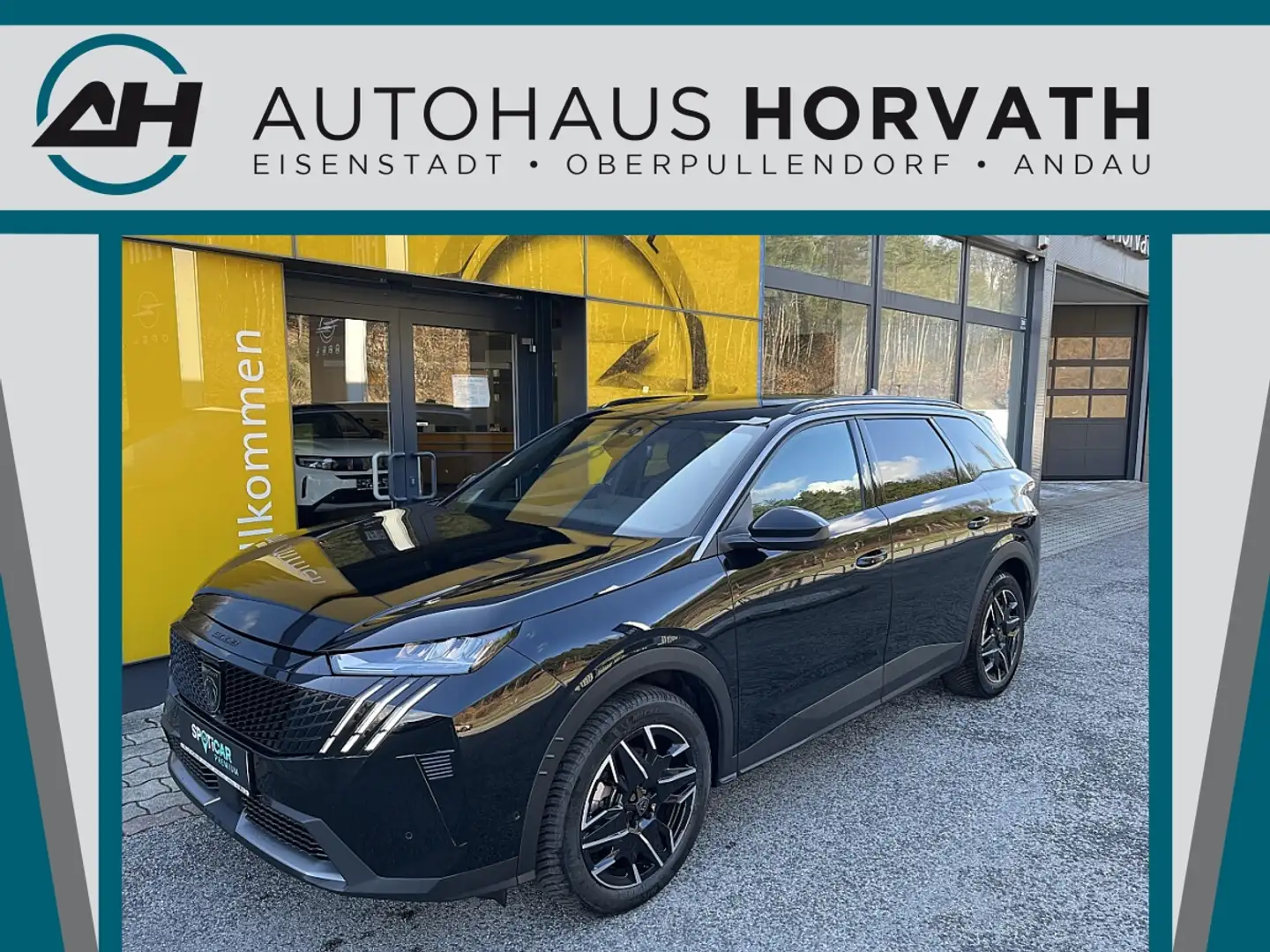 Peugeot 5008 mHEV 145 e-DCS6 Allure Aut.!TOP ANGEBOT! Schwarz - 1