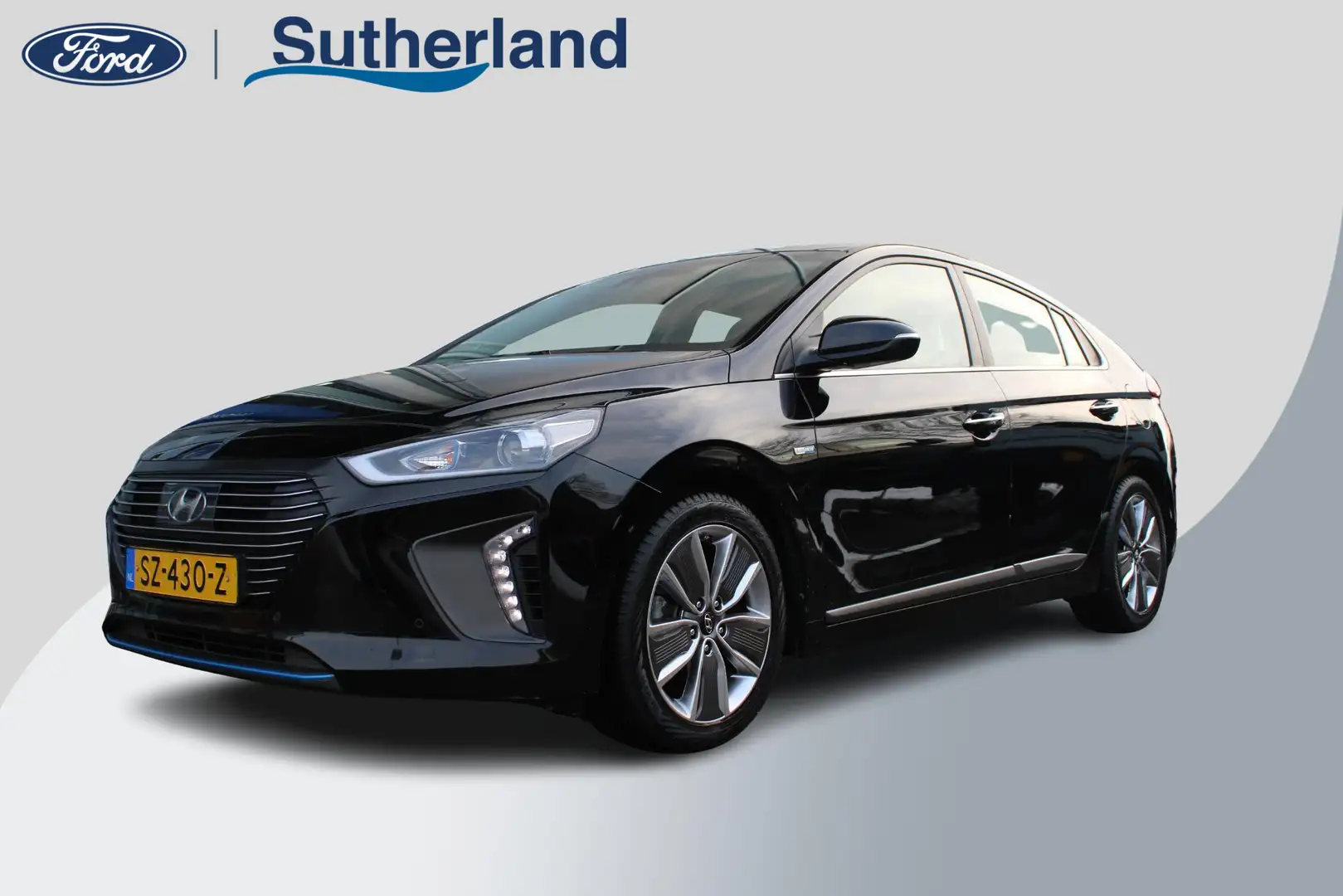 Hyundai IONIQ 1.6 GDi Premium | Stoelverwarming + Koeling | Elec Noir - 1