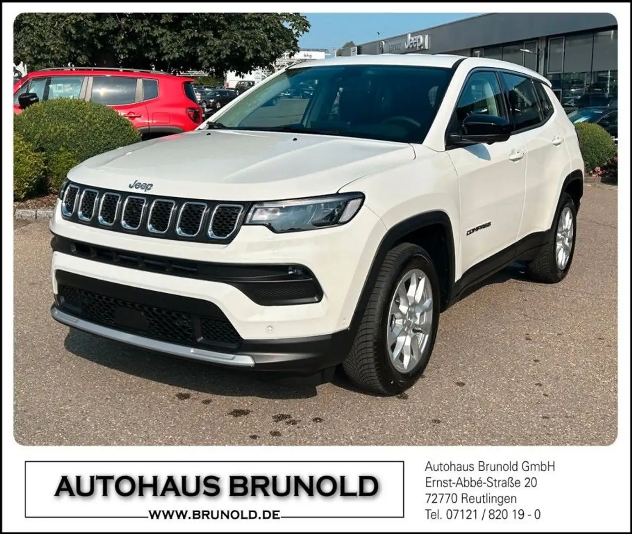 Jeep Compass COMPASS e-Hybrid MY24 Altitude 1.5l T4 Blanco - 1