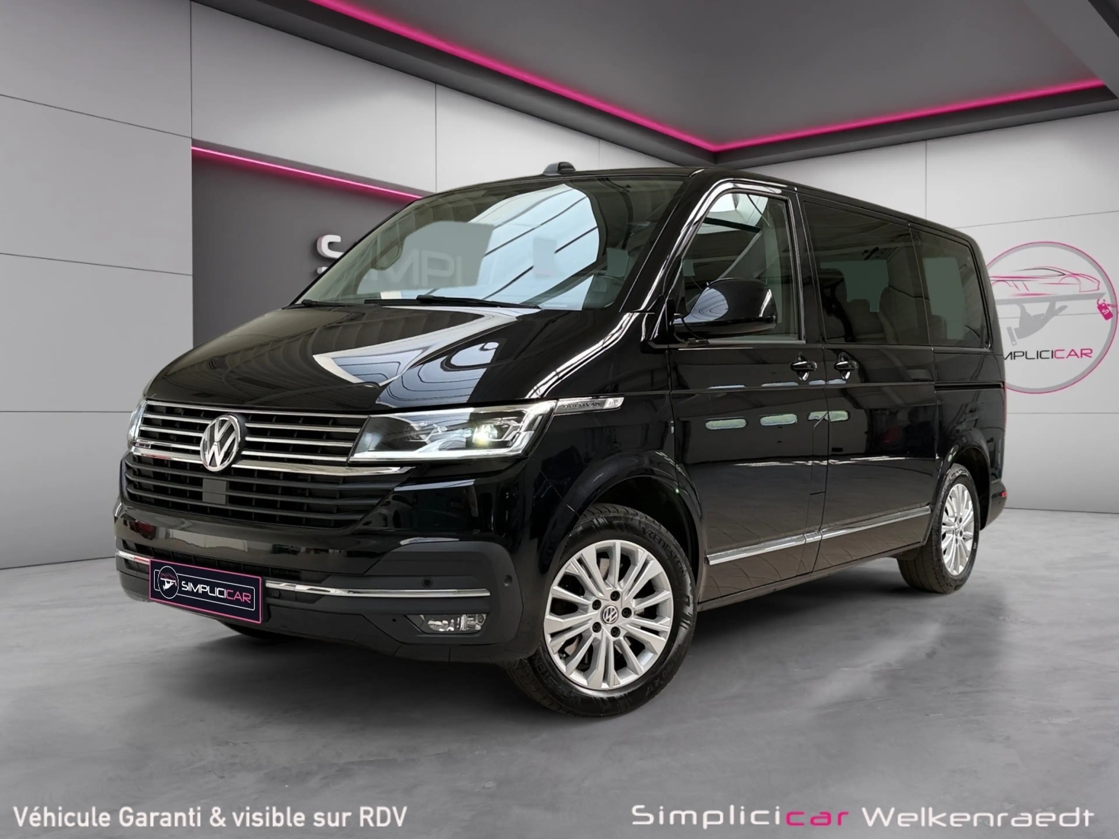 Volkswagen T6.1 Multivan HighLine 2.0 TDI DSG 4 MOTION-CARPLAY-CUIR-PDC-REGUL/LIM-GARANTIE JUSQU'A 36 MOIS — photo 3