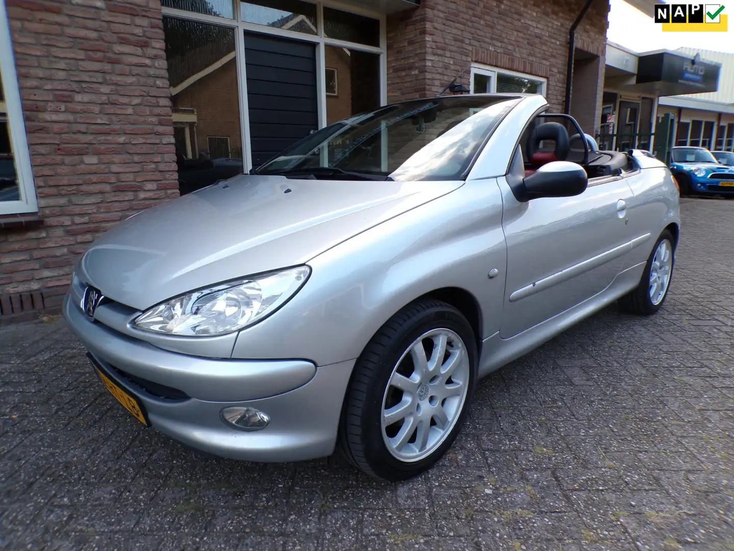 Peugeot 206 CC 2.0-16V Grey - 1