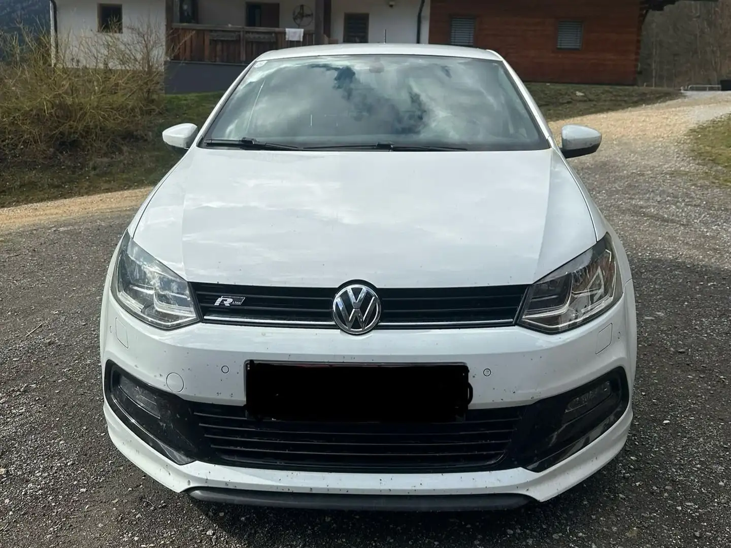 Volkswagen Polo Sport+1,2+TSI+R-Line Weiß - 1