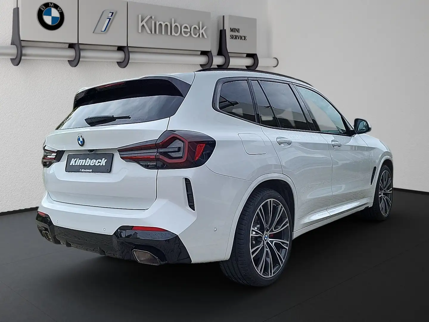 BMW X3 xDrive20d M SPORT Laser AHK Pano 360° HeadUp Weiß - 2