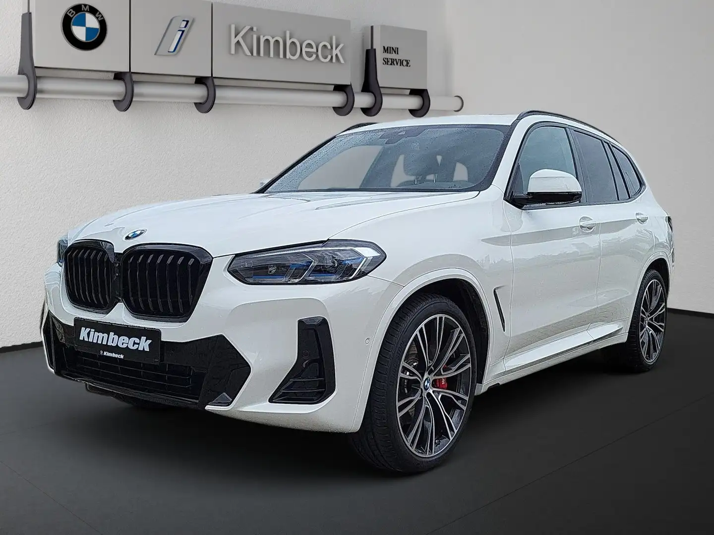 BMW X3 xDrive20d M SPORT Laser AHK Pano 360° HeadUp Weiß - 1
