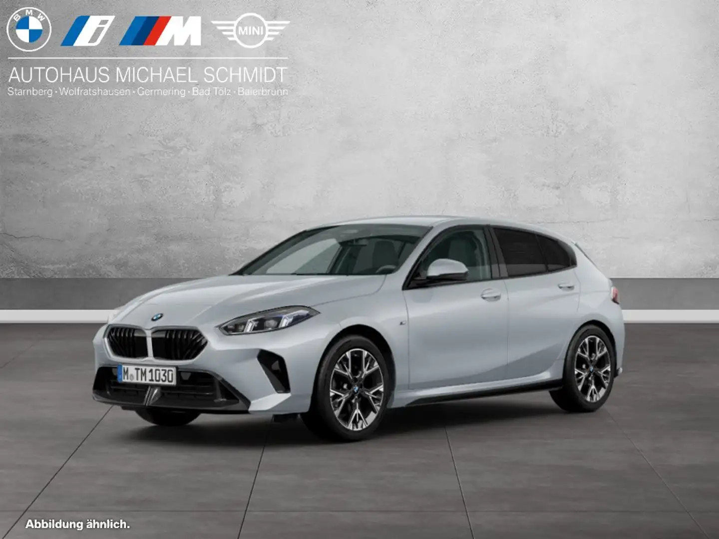 BMW 118 d M Sportpaket DAB LED RFK Komfortzg. Shz Grau - 1
