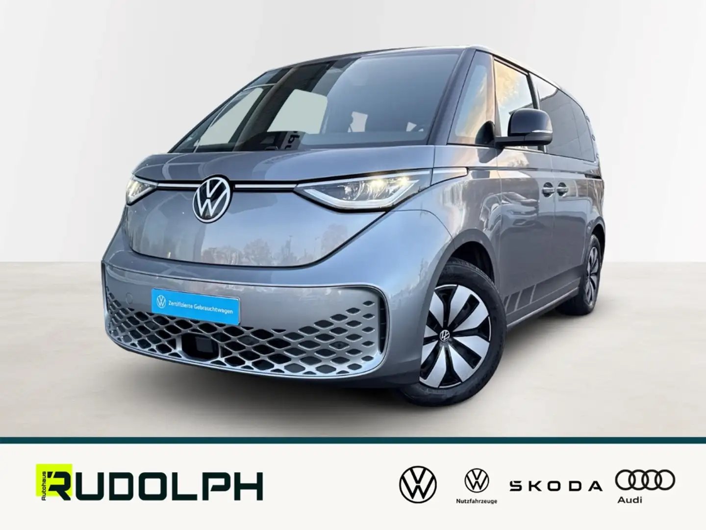 Volkswagen ID. Buzz Pro KR 210 kW LED BT StandHZG SHZ PDCv+h Klimaauto Silber - 1