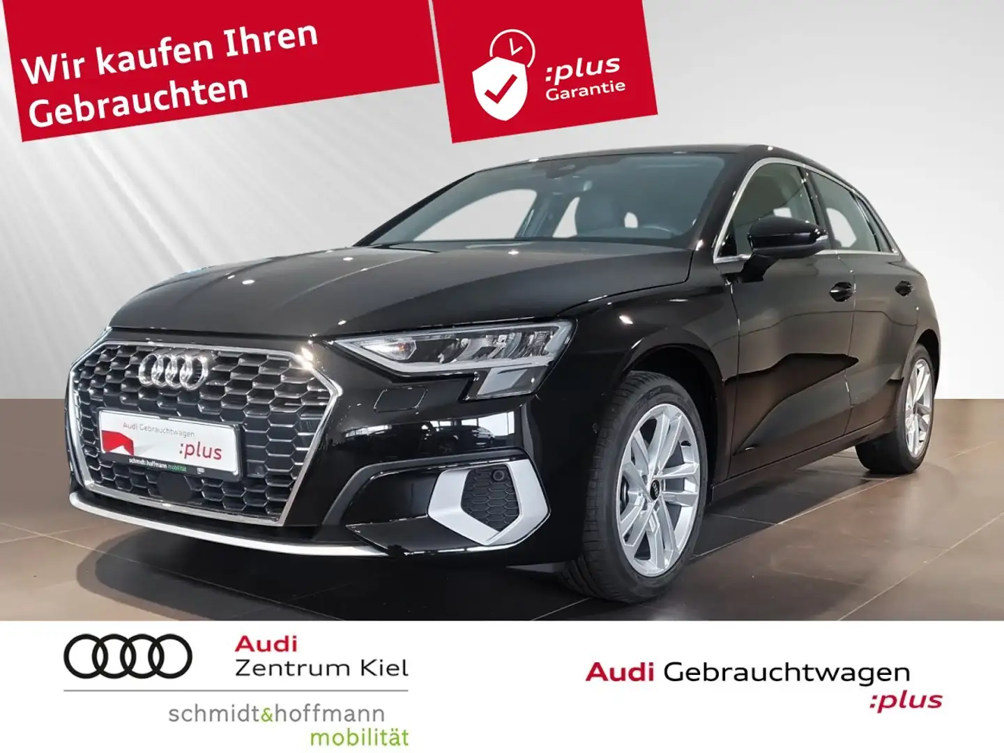 Audi A3 Sportback 35 TFSI Advanced RFK Parklenkassis. Schwarz - 1