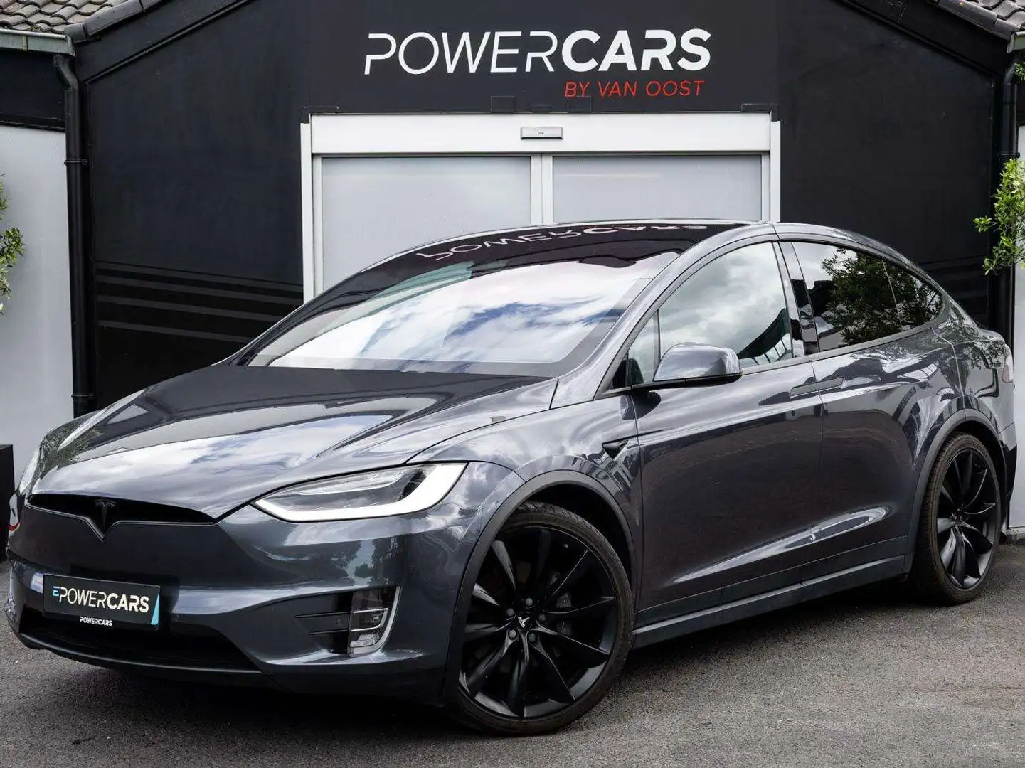 Tesla Model X P90 D  Camera  Autopilot  Pano  Keyless Zilver - 2