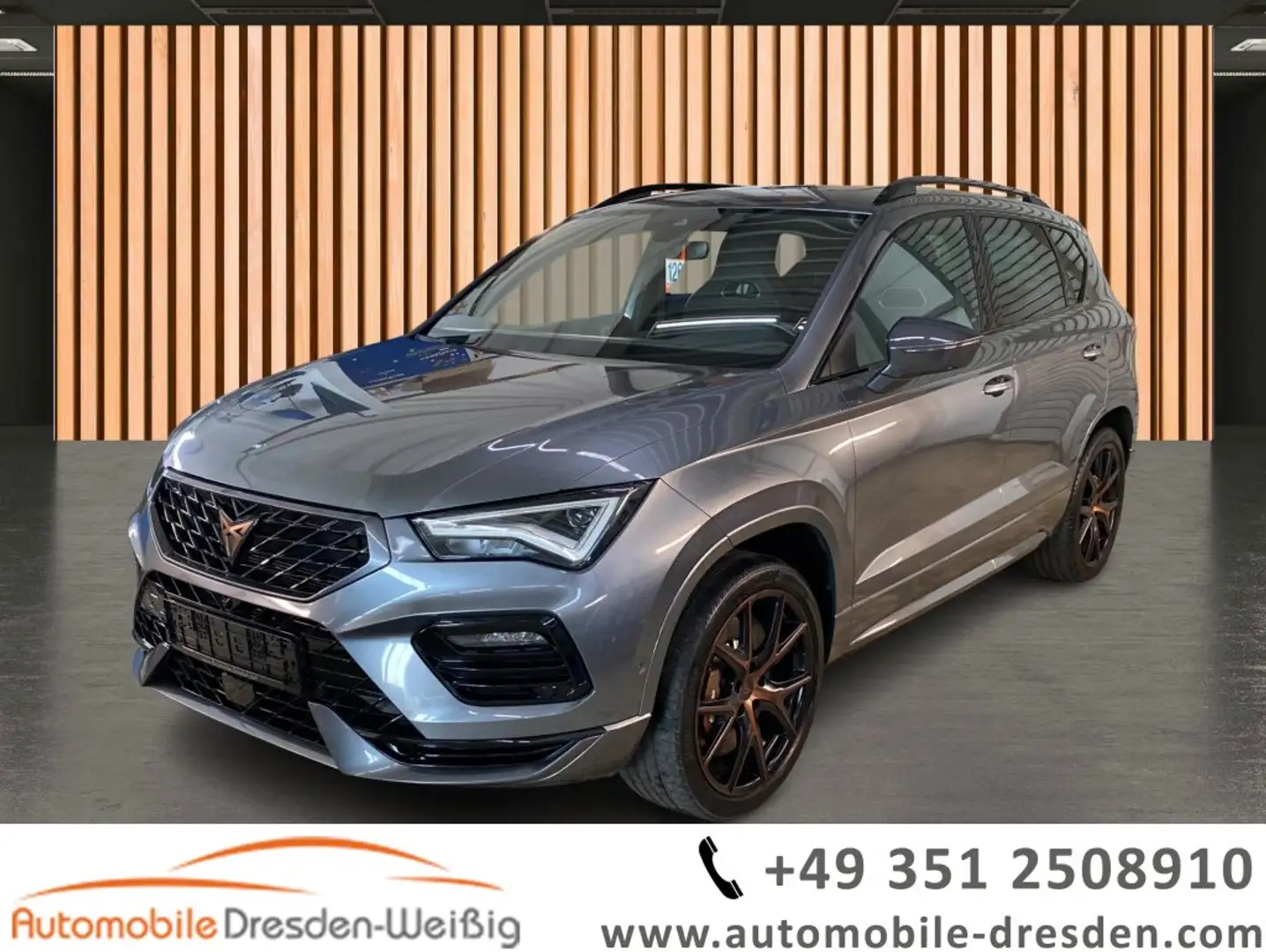 CUPRA Ateca VZ 2.0 TSI DSG 4Drive*Navi*ACC*Beats*Pano* Сірий - 1