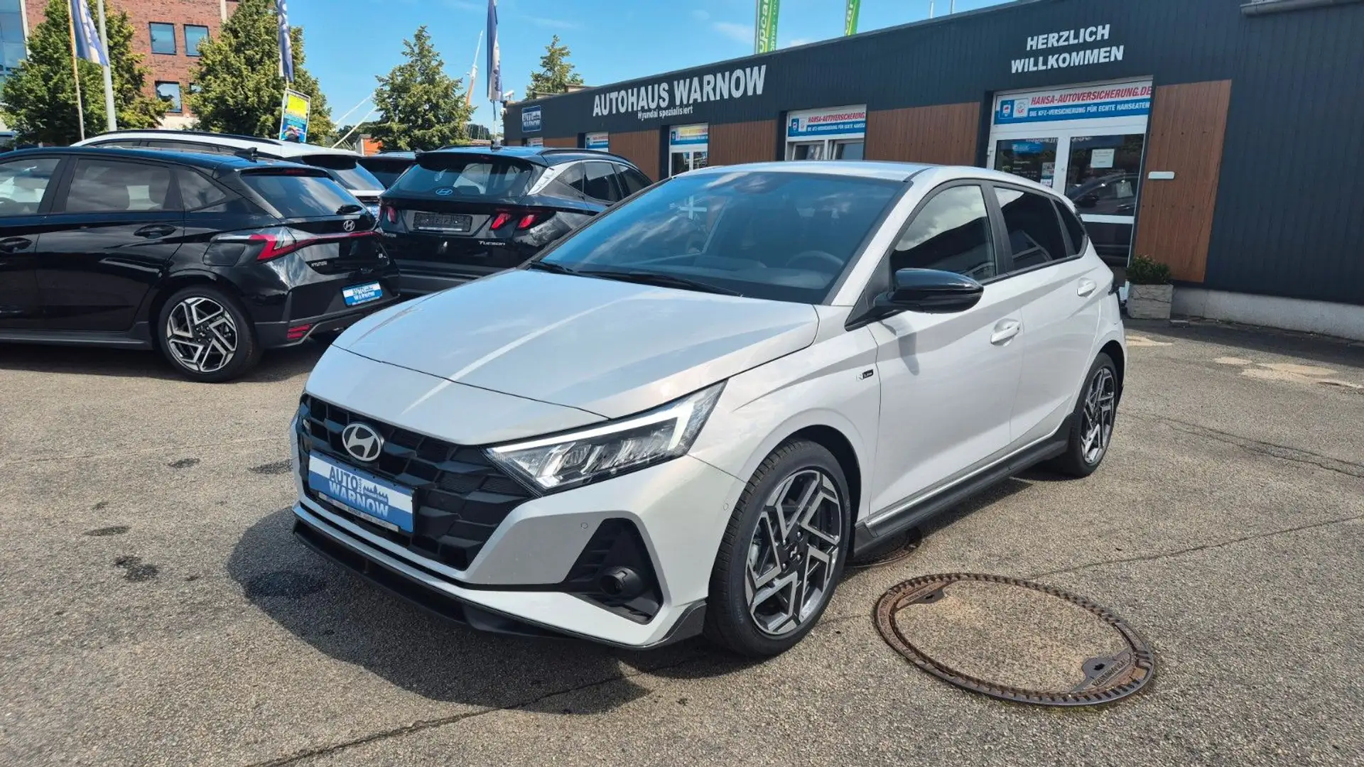 Hyundai i20 1.0 T-GDI DCT N-Line Grau - 1