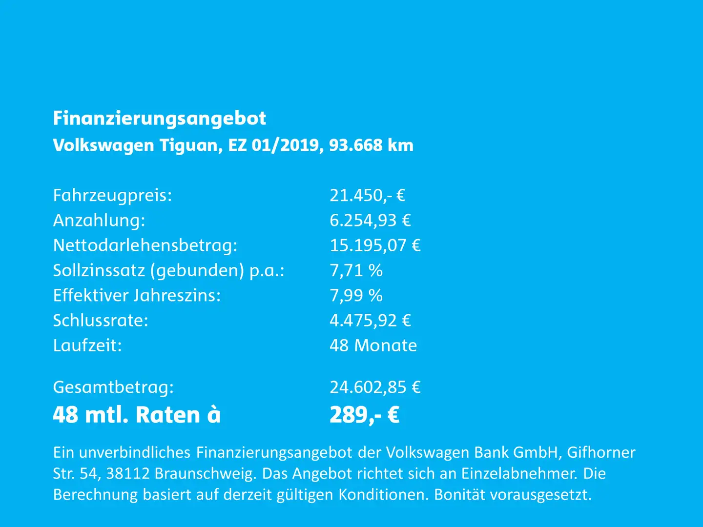 Volkswagen Tiguan IQ.DRIVE DSG Silber - 2