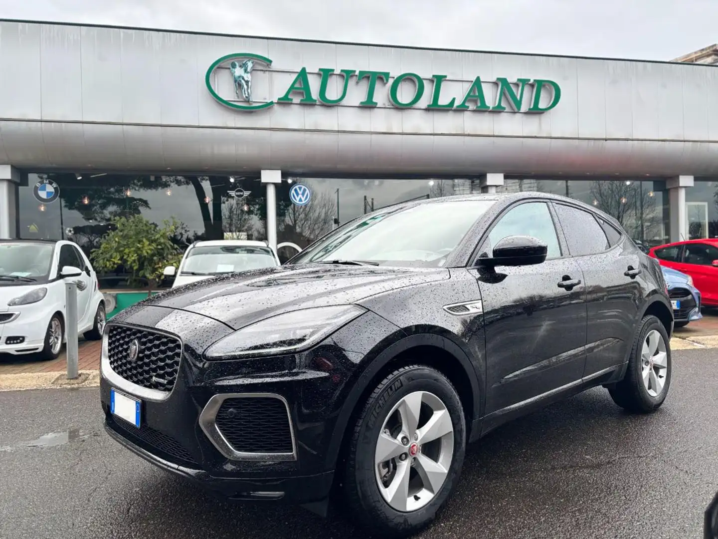 Jaguar E-Pace 2.0D I4 163 CV R-Dynamic*UNI - TAGLIANDI - FINANZ* Nero - 1