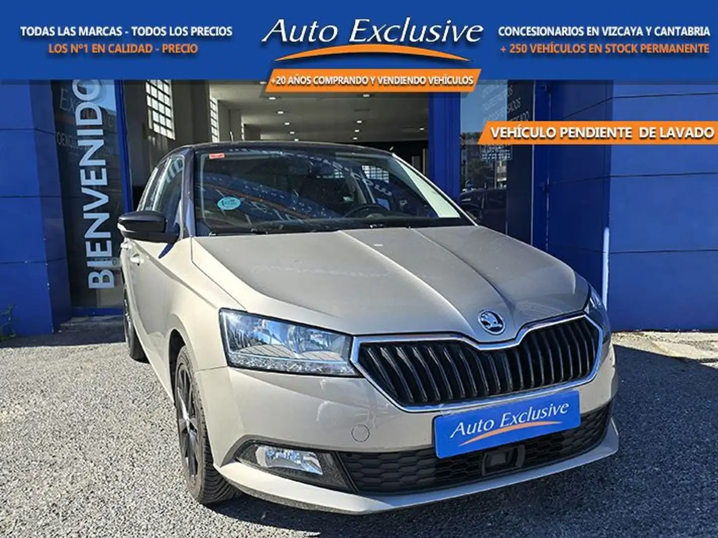 Skoda Fabia 1.0 MPI Ambition 55kW Gris - 1