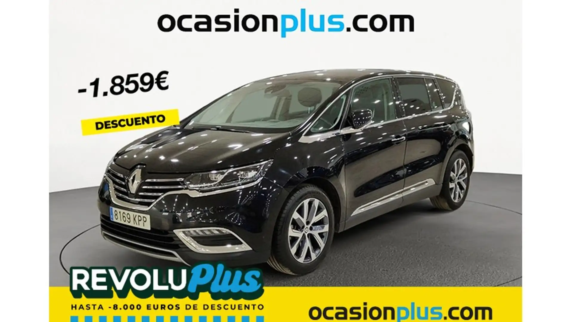 Renault Espace 1.6dCi TT Energy Zen EDC 118kW Negro - 1