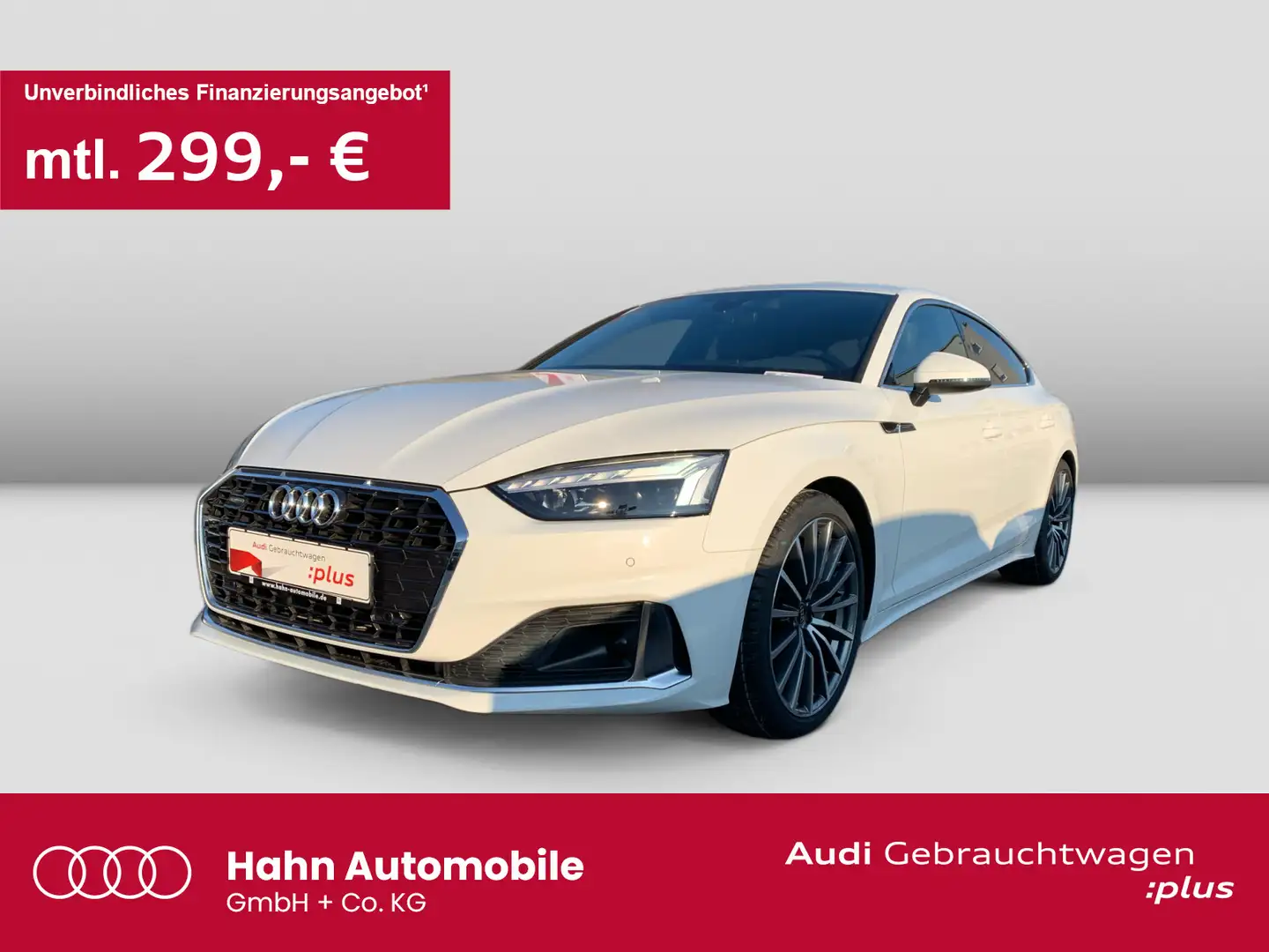 Audi A5 40 TDI qua advanced S tronic Matrix Weiß - 1