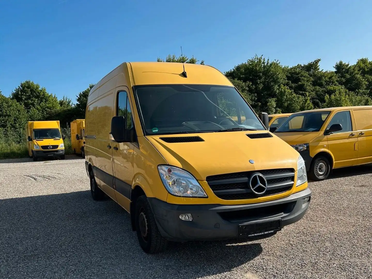 Mercedes-Benz Sprinter L2H2/lang und hoch/ Tempomat/Radio Gelb - 1