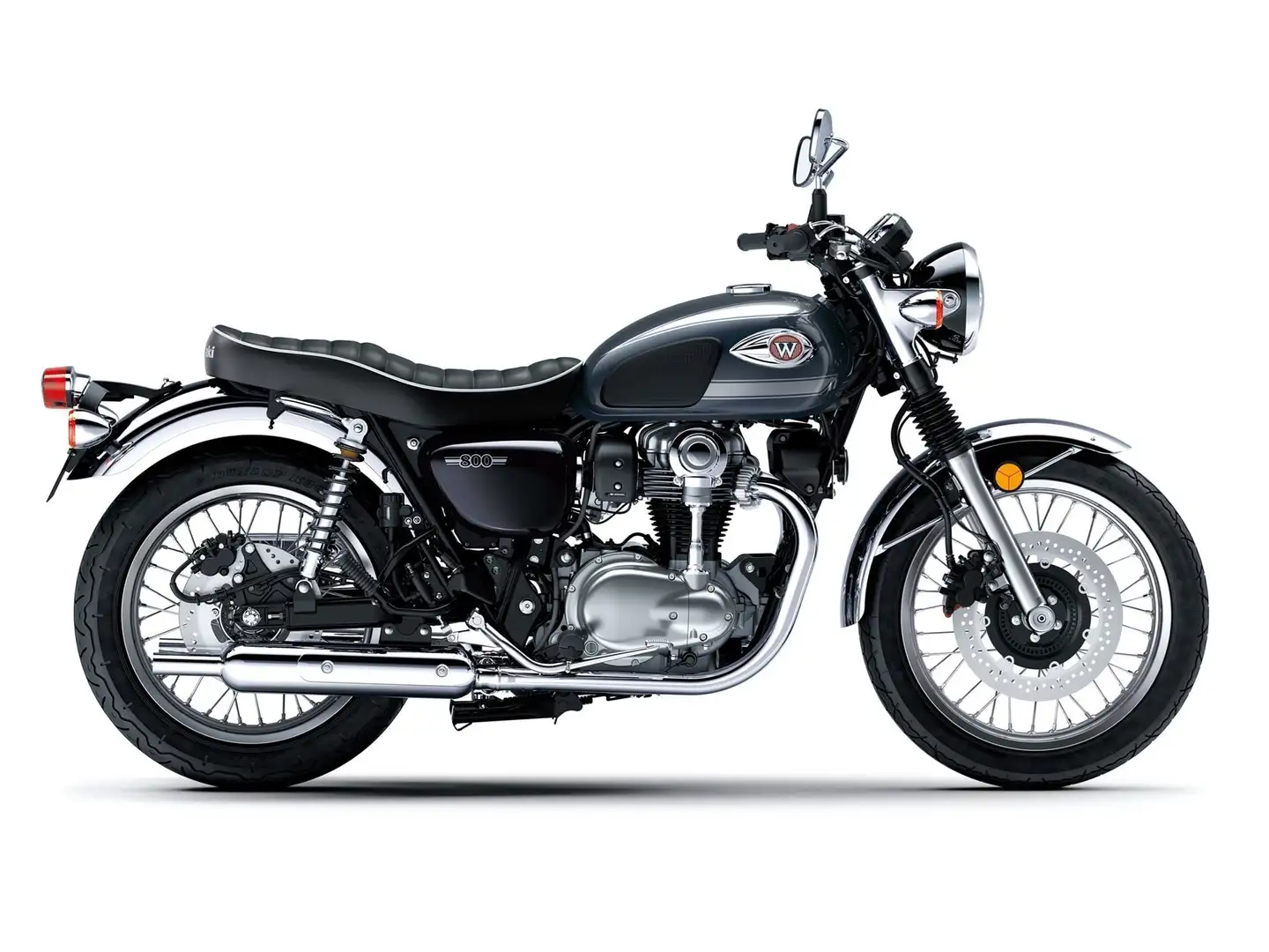 Kawasaki W 800 Blau Rojo - 1