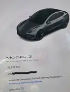 Tesla Model 3 снимка Tesla Model 3