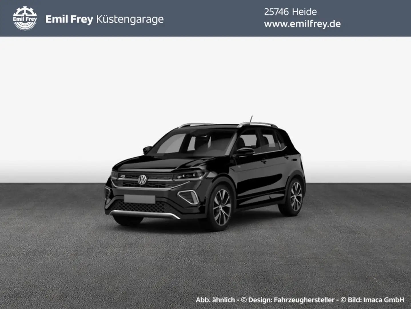 Volkswagen T-Cross Life 1.0 l TSI CARPLAY Sitzheizung Negro - 1