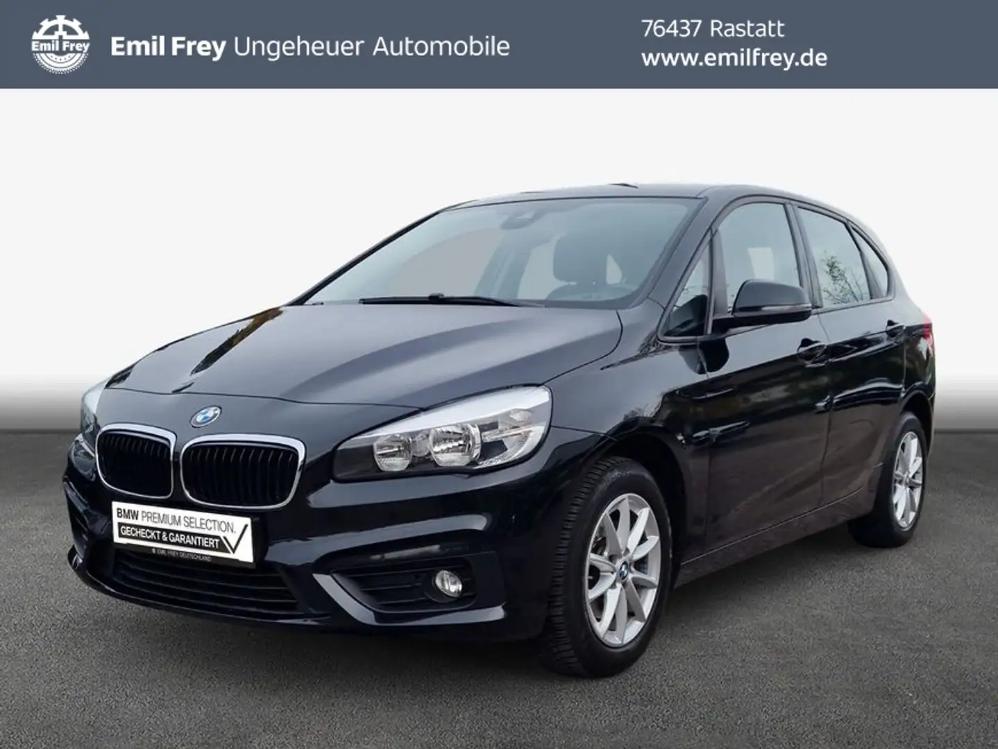 BMW 218 218i Active Tourer Advantage Schwarz - 1