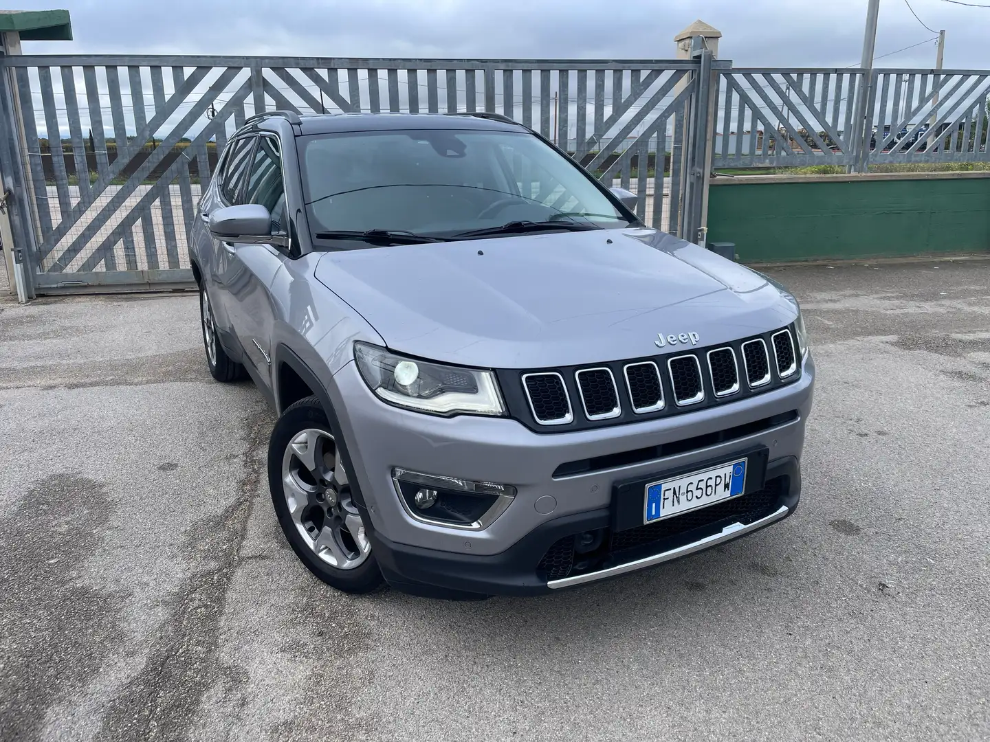 Jeep Compass 1.6 mjt Limited 2wd 120cv-NAVIGATORE-RETROCAMERA Argent - 1