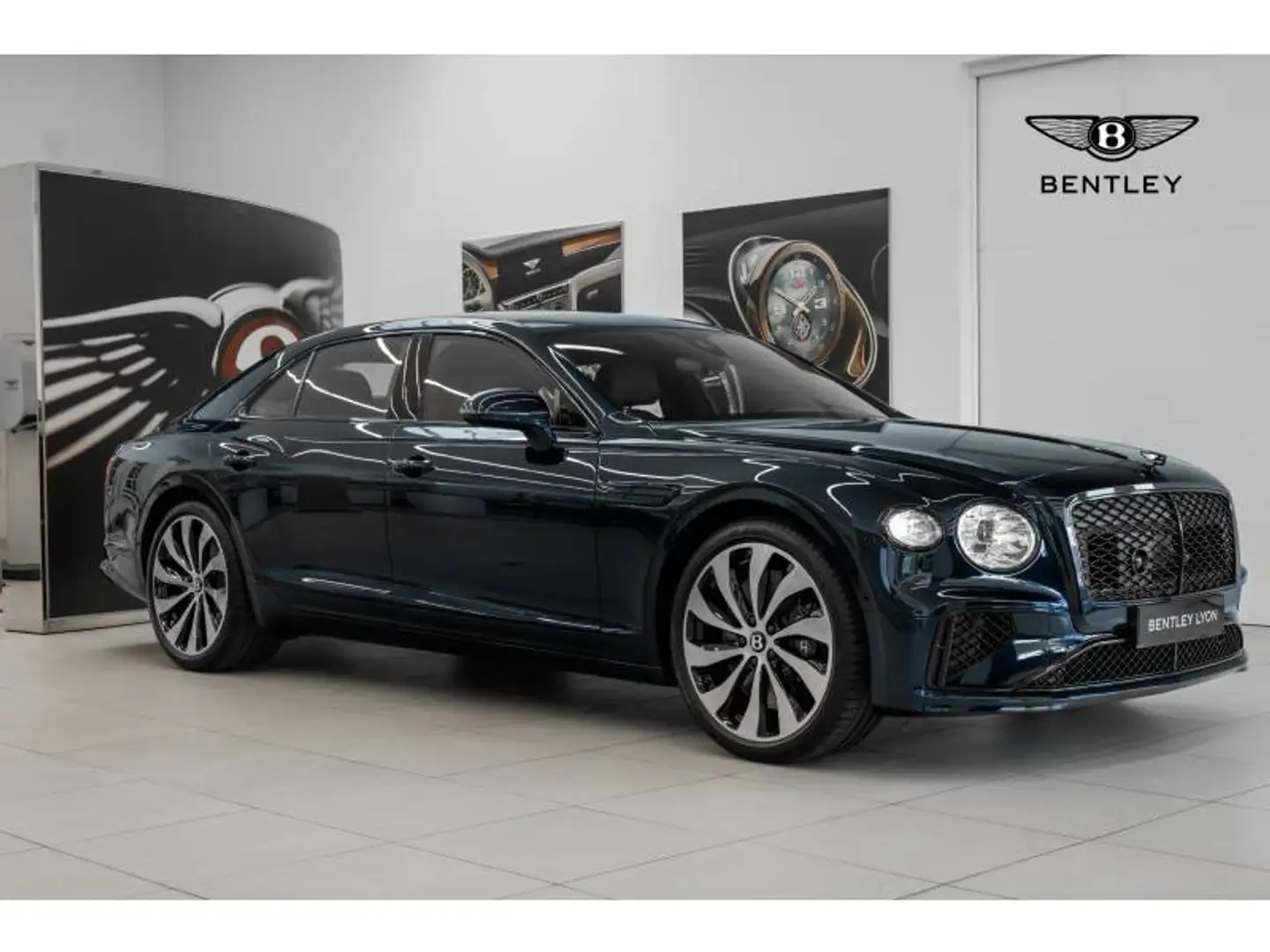 Bentley Flying Spur Hybrid V8 4.0 680 ch BVA Bleu - 1