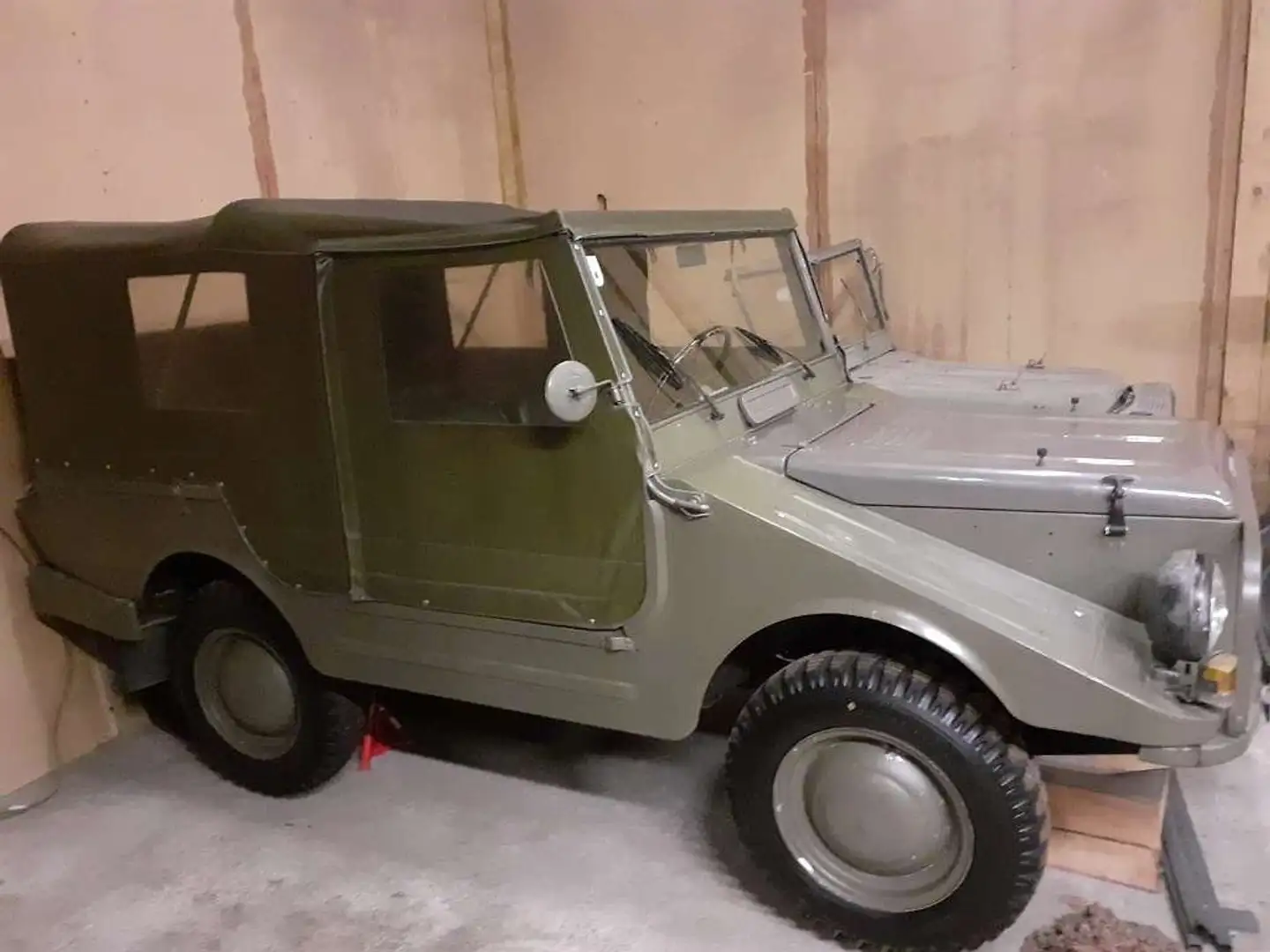 NSU Munga 91/6, orig Motor, Topzustand, 4 Sitze Grün - 1