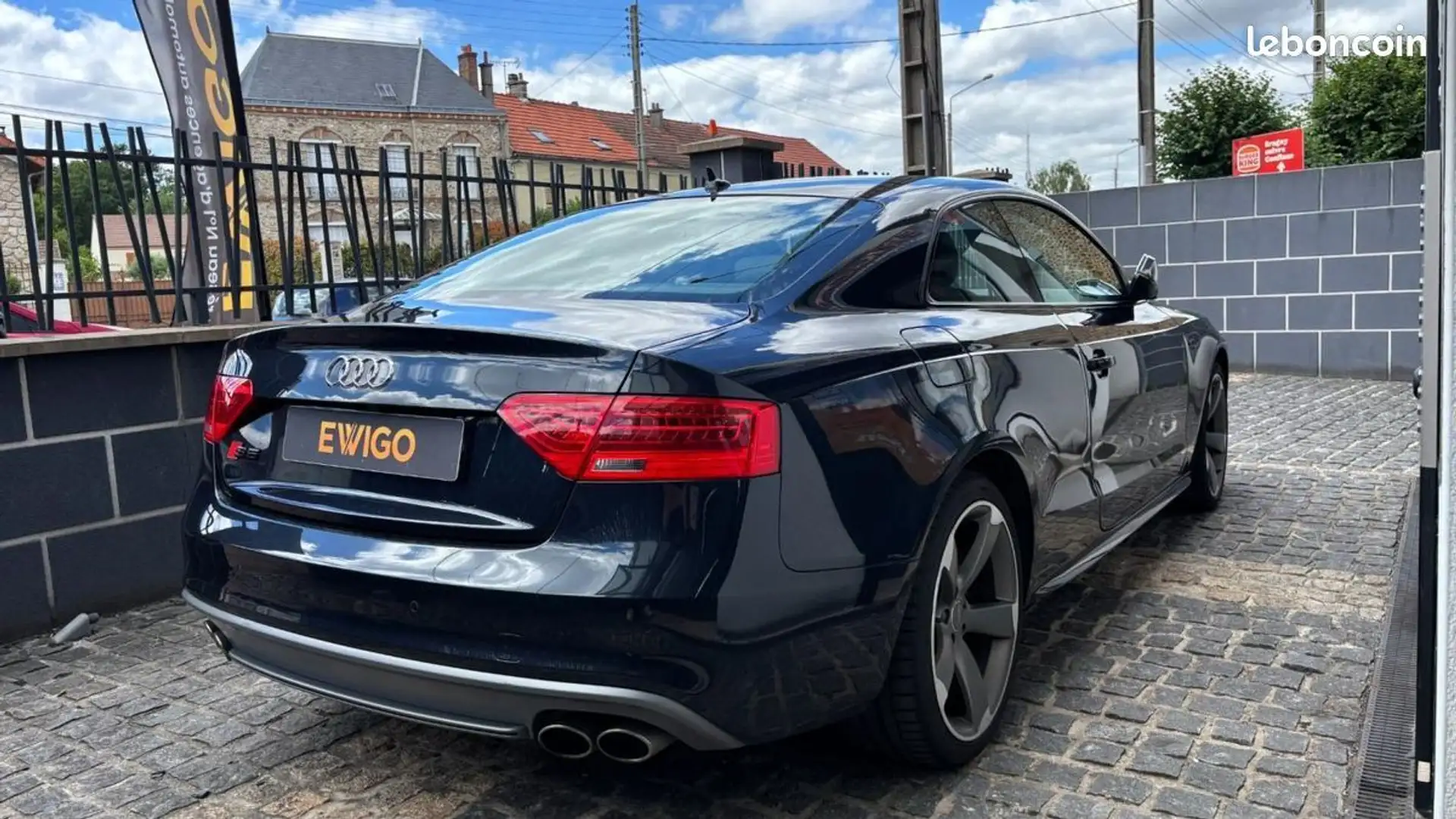 Audi S5 COUPE 3.0 TFSI 335ch QUATTRO S-TRONIC ENTRETIEN COMPLET BO BLEU LUNAIRE Blau - 2