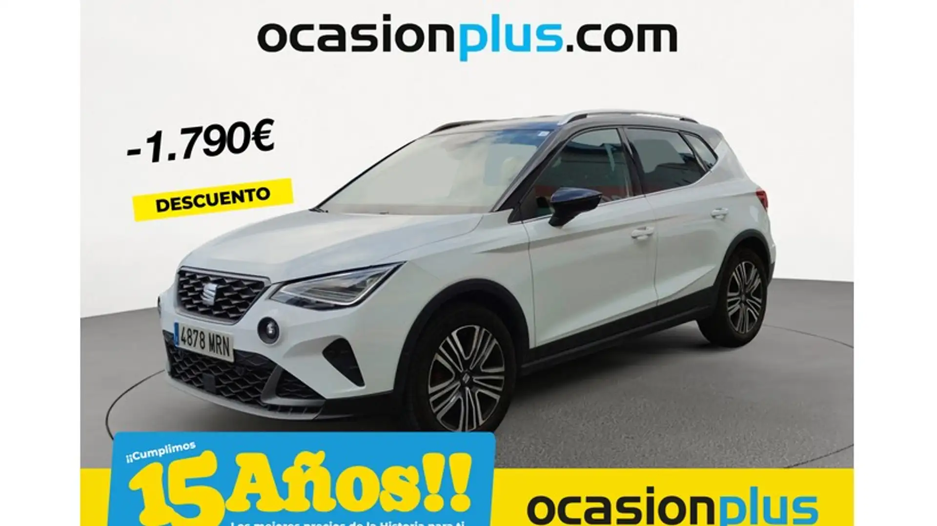 SEAT Arona 1.0 TSI S&S FR XM 115 Blanc - 1